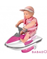 Кукла на водном скутере 32 см My little Baby Born (Беби Бон)