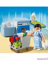 Отель: Уборщица номеров Playmobil (Плеймобил)