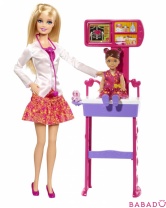 Кукла Барби Детский врач Кем быть Mattel (Маттел)