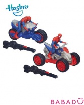 Фигурка Человека-Паука на транспортном средстве с бластером Hasbro (Хасбро) в ассортименте