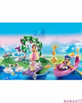 Остров принцессы и гондола Playmobil (Плеймобил)