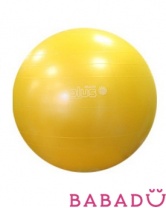 Мяч фитбол желтый 75 см Ledraplastic