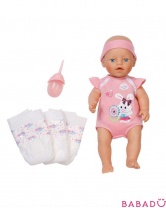 Кукла с памперсами и бутылочкой 32 см Беби Бон (Baby Born)