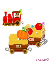 Игра Путешествие овощей на поезде Scotchi (Скотчи)