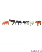 Набор из 6 домашних животных 15 см Играем вместе в ассорт.