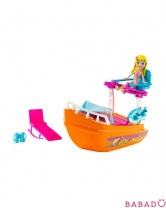 Кукла с лодкой Polly Pocket Mattel (Маттел)