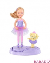 Кукла Barbie Балерина Челси с псом Mattel (Маттел)