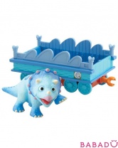 Тэнк с вагончиком Поезд Динозавров 1toy