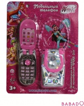 Детский мобильный телефон-раскладушка Winx 1toy