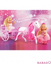 Куклы Еви-принцессы с лошадью и каретой Simba (Симба)