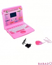 Компьютер обучающий Для маленьких гениев розовый Joy Toy