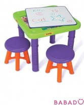 Набор игровой мебели столик и 2 стульчика Grow'n Up (Crayola)
