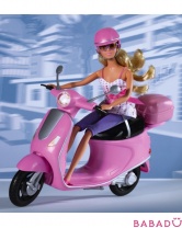 Кукла Штеффи на скутере Simba (Симба)