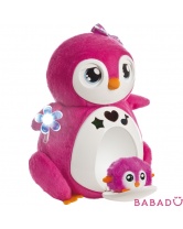 Интерактивный пингвин Penbo розовый с пингвиненком Bebe Hasbro (Хасбро)