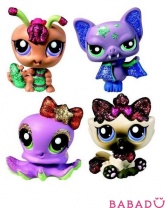 Блестящие зверюшки в ассортименте Littlest Pet Shop Hasbro