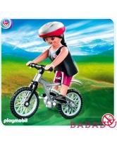 Девочка на горном велосипеде Playmobil (Плеймобил)