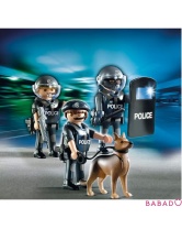 Полицейский спецназ с собакой Playmobil (Плеймобил)