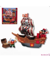Корабль с красным парусом, пираты и сокровища Keenway (Кинвей)