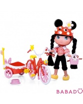 Кукла Минни в наборе с велосипедом Famosa (Фамоса)
