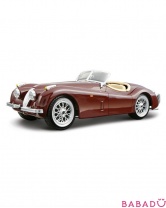 Машина сборка Jaguar XK 120 Roadster 1951 1:24  в упаковке с окошком Bburago (Ббураго)