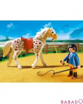 Кнабструбская лошадь со стойлом Playmobil (Плеймобил)