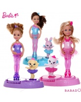 Балерина Челси с домашними питомцами Барби Mattel (Маттел) в ассорт.