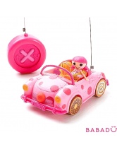 Кукла Мини в розовом автомобиле на р/у Лалалупси (Lalaloopsy)