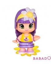 Кукла Пинипон с фиолетовыми волосами и модной татуировкой Famosa (Фамоса)