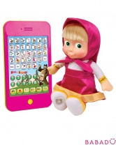 Мягкая игрушка Маша с планшетом  Мульти-Пульти