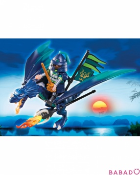 Азиатский дракон в броне с воином Playmobil (Плеймобил)