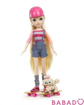 Кукла Эйвери со скейтом Весёлое катание Moxie (Мокси)