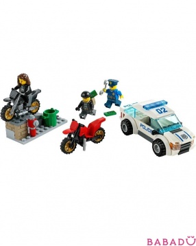Погоня за воришками-байкерами Лего Сити (Lego City)
