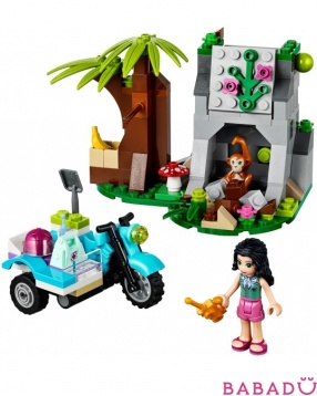 Мотоцикл скорой помощи Джунгли Lego Friends (Лего Френдс)