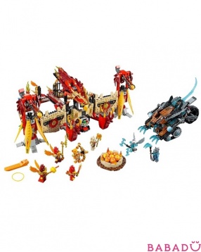 Огненный летающий Храм Фениксов Легенды Чимы Lego (Лего)