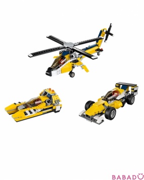 Конструктор Жёлтый скоростной вертолет Creator Lego (Лего Криэйтор)