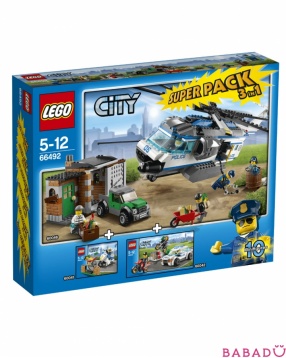 Полиция 3 в 1 Лего Сити (Lego City)