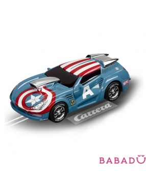 Дополнительный автомобиль Мстители Капитан Америка GO Carrera (Каррера)