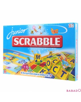 Игра Scrabble Junior (Скрабл Джуниор) Mattel (Маттел)