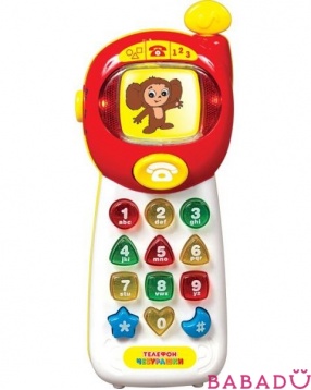 Игрушка обучающая телефон Чебурашки Умка