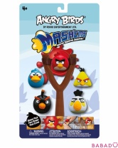 Игрушка с мялками (5шт.) и рогатками Angry Birds (Энгри Бердз) Tech4kids