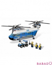 Грузовой полицейский вертолет Лего Сити (Lego City)