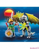 Молниеносный дракон с воином Playmobil (Плеймобил)
