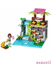 Спасение тигрёнка у водопада Джунгли Lego Friends (Лего Френдс)