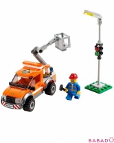 Лёгкий автомобиль техпомощи Лего Сити (Lego City)
