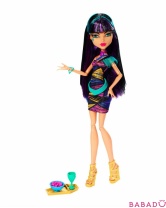 Кукла Клео де Нил Крипатерия в кафетерии Monster High Mattel (Маттел)