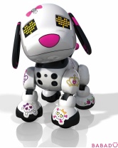 Робот-щенок Заппи Скарлет Zoomer (Зумер)