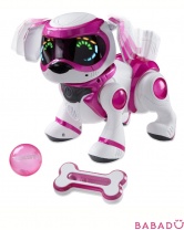 Собака-робот Teksta Puppy розовая Manley Toys