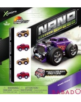 Набор 4 машинки Nano Speed (Нано Спид) в ассорт.