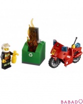 Пожарный на мотоцикле Lego City (Лего Сити)