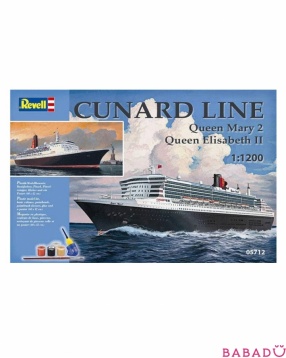Подарочный набор корабли Cunard Line Revell (Ревелл)